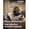 imageCQR Mens Combat Shirt Tactical 14 Zip Long Sleeve Military BDU Shirts Camo EDC Top with PocketsTac Chill Cougar