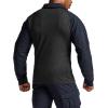 imageCQR Mens Combat Shirt Tactical 14 Zip Long Sleeve Military BDU Shirts Camo EDC Top with PocketsTac Chill Operator Navy