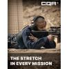 imageCQR Mens Combat Shirt Tactical 14 Zip Long Sleeve Military BDU Shirts Camo EDC Top with PocketsTac Chill Operator Navy
