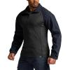 imageCQR Mens Combat Shirt Tactical 14 Zip Long Sleeve Military BDU Shirts Camo EDC Top with PocketsTac Chill Operator Navy