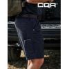 imageCQR Mens Flex Casual Cargo Shorts Lightweight Water Resistant Golf Shorts Stretch Tactical Work Shorts with MultiPocketNegotiator Operator Navy