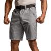 imageCQR Mens Flex Casual Cargo Shorts Lightweight Water Resistant Golf Shorts Stretch Tactical Work Shorts with MultiPocketNegotiator Stone