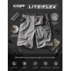 imageCQR Mens Flex Casual Cargo Shorts Lightweight Water Resistant Golf Shorts Stretch Tactical Work Shorts with MultiPocketNegotiator Stone