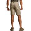 imageCQR Mens Flex Casual Cargo Shorts Lightweight Water Resistant Golf Shorts Stretch Tactical Work Shorts with MultiPocketSentinel Alamo Khaki