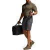 imageCQR Mens Flex Casual Cargo Shorts Lightweight Water Resistant Golf Shorts Stretch Tactical Work Shorts with MultiPocketSentinel Charcoal