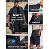 imageCQR Mens Flex Casual Cargo Shorts Lightweight Water Resistant Golf Shorts Stretch Tactical Work Shorts with MultiPocketSentinel Operator Navy