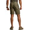 imageCQR Mens Flex Casual Cargo Shorts Lightweight Water Resistant Golf Shorts Stretch Tactical Work Shorts with MultiPocketSentinel Soil Green