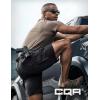 imageCQR Mens Flex Casual Cargo Shorts Lightweight Water Resistant Golf Shorts Stretch Tactical Work Shorts with MultiPocketTac Black