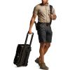 imageCQR Mens Flex Casual Cargo Shorts Lightweight Water Resistant Golf Shorts Stretch Tactical Work Shorts with MultiPocketTac Black