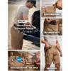 imageCQR Mens Flex Casual Cargo Shorts Lightweight Water Resistant Golf Shorts Stretch Tactical Work Shorts with MultiPocketTac Cougar