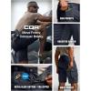 imageCQR Mens Flex Casual Cargo Shorts Lightweight Water Resistant Golf Shorts Stretch Tactical Work Shorts with MultiPocketTac Operator Navy