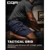 imageCQR Mens Flex Casual Cargo Shorts Lightweight Water Resistant Golf Shorts Stretch Tactical Work Shorts with MultiPocketTac Operator Navy