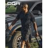 imageCQR Mens Flex Casual Cargo Shorts Lightweight Water Resistant Golf Shorts Stretch Tactical Work Shorts with MultiPocketTac Utility Camo Black