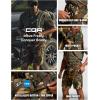 imageCQR Mens Flex Casual Cargo Shorts Lightweight Water Resistant Golf Shorts Stretch Tactical Work Shorts with MultiPocketTac Woodland Olive