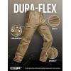 imageCQR Mens Flex Ripstop Tactical Pants Water Resistant Stretch Cargo Pants Lightweight EDC Hiking Work Pants