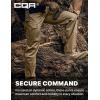 imageCQR Mens Flex Ripstop Tactical Pants Water Resistant Stretch Cargo Pants Lightweight EDC Hiking Work Pants