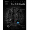 imageCQR Mens FullZip Tactical Jacket Soft Warm Military Winter Fleece Jackets Outdoor Coats with Zipper PocketsGuardian Black