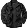 imageCQR Mens FullZip Tactical Jacket Soft Warm Military Winter Fleece Jackets Outdoor Coats with Zipper PocketsGuardian Black
