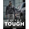 imageCQR Mens FullZip Tactical Jacket Soft Warm Military Winter Fleece Jackets Outdoor Coats with Zipper PocketsGuardian Charcoal