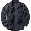imageCQR Mens FullZip Tactical Jacket Soft Warm Military Winter Fleece Jackets Outdoor Coats with Zipper PocketsGuardian Charcoal