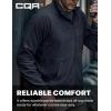 imageCQR Mens FullZip Tactical Jacket Soft Warm Military Winter Fleece Jackets Outdoor Coats with Zipper PocketsGuardian Operator Navy