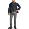 imageCQR Mens FullZip Tactical Jacket Soft Warm Military Winter Fleece Jackets Outdoor Coats with Zipper PocketsGuardian Operator Navy