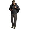 imageCQR Mens Hooded Tactical Softshell Jacket Water Resistant Fleece Lined Hoodie Winter Outdoor Hunting Hiking Rain WindModern Black