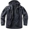 imageCQR Mens Hooded Tactical Softshell Jacket Water Resistant Fleece Lined Hoodie Winter Outdoor Hunting Hiking Rain WindModern Heather Dark Grey