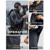 imageCQR Mens Hooded Tactical Softshell Jacket Water Resistant Fleece Lined Hoodie Winter Outdoor Hunting Hiking Rain WindModern Heather Dark Grey