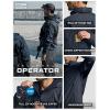 imageCQR Mens Hooded Tactical Softshell Jacket Water Resistant Fleece Lined Hoodie Winter Outdoor Hunting Hiking Rain WindModern Operator Navy