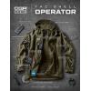 imageCQR Mens Hooded Tactical Softshell Jacket Water Resistant Fleece Lined Hoodie Winter Outdoor Hunting Hiking Rain WindModern Soil Green