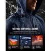 imageCQR Mens Hooded Tactical Softshell Jacket Water Resistant Fleece Lined Hoodie Winter Outdoor Hunting Hiking Rain WindOperator Jacket Operator Navy