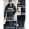 imageCQR Mens Hooded Tactical Softshell Jacket Water Resistant Fleece Lined Hoodie Winter Outdoor Hunting Hiking Rain WindOperator Jacket Operator Navy