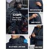 imageCQR Mens Hooded Tactical Softshell Jacket Water Resistant Fleece Lined Hoodie Winter Outdoor Hunting Hiking Rain WindOperator X Pro Operator Navy