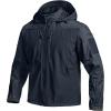 imageCQR Mens Hooded Tactical Softshell Jacket Water Resistant Fleece Lined Hoodie Winter Outdoor Hunting Hiking Rain WindOperator X Pro Operator Navy