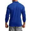 imageCQR Mens Polo Shirt Long Sleeve Tactical Shirts Outdoor UPF 50 Pique Shirt Dry Fit Lightweight Golf ShirtsFrost Essential Long Cobalt Blue