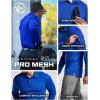 imageCQR Mens Polo Shirt Long Sleeve Tactical Shirts Outdoor UPF 50 Pique Shirt Dry Fit Lightweight Golf ShirtsFrost Essential Long Cobalt Blue