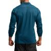 imageCQR Mens Polo Shirt Long Sleeve Tactical Shirts Outdoor UPF 50 Pique Shirt Dry Fit Lightweight Golf ShirtsFrost Essential Long Dark Teal
