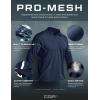 imageCQR Mens Polo Shirt Long Sleeve Tactical Shirts Outdoor UPF 50 Pique Shirt Dry Fit Lightweight Golf ShirtsFrost Essential Long Police Navy