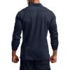 imageCQR Mens Polo Shirt Long Sleeve Tactical Shirts Outdoor UPF 50 Pique Shirt Dry Fit Lightweight Golf ShirtsFrost Essential Long Police Navy