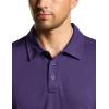 imageCQR Mens Polo Shirt Long Sleeve Tactical Shirts Outdoor UPF 50 Pique Shirt Dry Fit Lightweight Golf ShirtsFrost Essential Long Purple