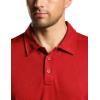 imageCQR Mens Polo Shirt Long Sleeve Tactical Shirts Outdoor UPF 50 Pique Shirt Dry Fit Lightweight Golf ShirtsFrost Essential Long Red