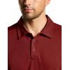imageCQR Mens Polo Shirt Long Sleeve Tactical Shirts Outdoor UPF 50 Pique Shirt Dry Fit Lightweight Golf ShirtsFrost Essential Long Wine