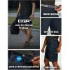 imageCQR Mens Stretch Utility Shorts Lightweight Quick Dry Casual Shorts Hiking Golf Cargo Shorts with Zipper PocketsSedona Operator Navy
