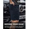 imageCQR Mens Stretch Utility Shorts Lightweight Quick Dry Casual Shorts Hiking Golf Cargo Shorts with Zipper PocketsSedona Operator Navy