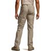 imageCQR Mens Utility Flex Cargo Pants ClassicFit Casual Stretch Work Pants Water Resistant Lightweight Tactical Hiking PantsNegotiator Alamo Khaki