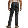 imageCQR Mens Utility Flex Cargo Pants ClassicFit Casual Stretch Work Pants Water Resistant Lightweight Tactical Hiking PantsNegotiator Black