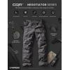 imageCQR Mens Utility Flex Cargo Pants ClassicFit Casual Stretch Work Pants Water Resistant Lightweight Tactical Hiking PantsNegotiator Charcoal