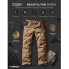 imageCQR Mens Utility Flex Cargo Pants ClassicFit Casual Stretch Work Pants Water Resistant Lightweight Tactical Hiking PantsNegotiator Cougar