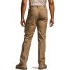 imageCQR Mens Utility Flex Cargo Pants ClassicFit Casual Stretch Work Pants Water Resistant Lightweight Tactical Hiking PantsNegotiator Cougar